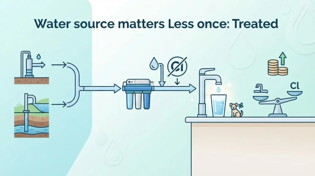 Water Source Matters Less Than You'd Think