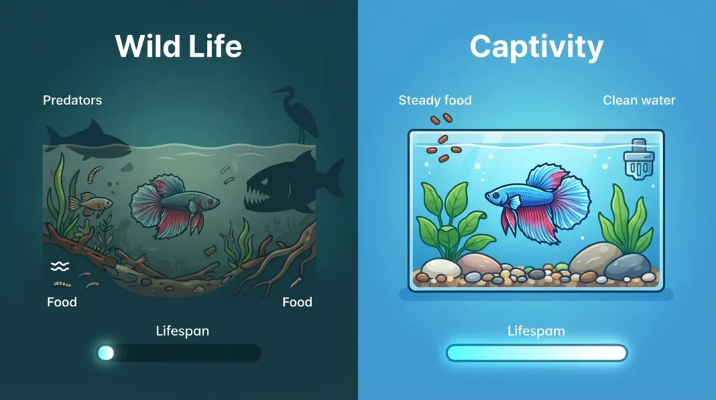 Wild Life Versus Captivity